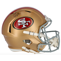 Brandon Aiyuk Autographed San Francisco 49ers Full Size Speed Helmet Fanatics