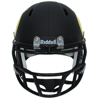 Christian Gonzalez Autographed Oregon Ducks Speed Black Matte Mini Helmet Beckett