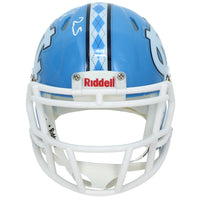 Javonte Williams Autographed UNC Tarheels Speed Mini Helmet Beckett Witnessed