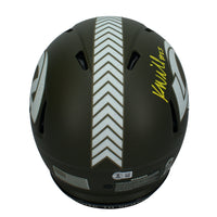 Kyren Williams Autographed Rams 2022 STS Authentic Speed Helmet Beckett