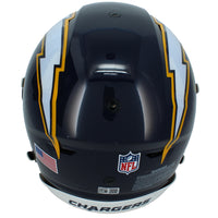 LaDainian Tomlinson Autographed/Inscribed "HOF 17" Chargers Navy 2025 Alternate Speedflex Authentic Helmet GTSM