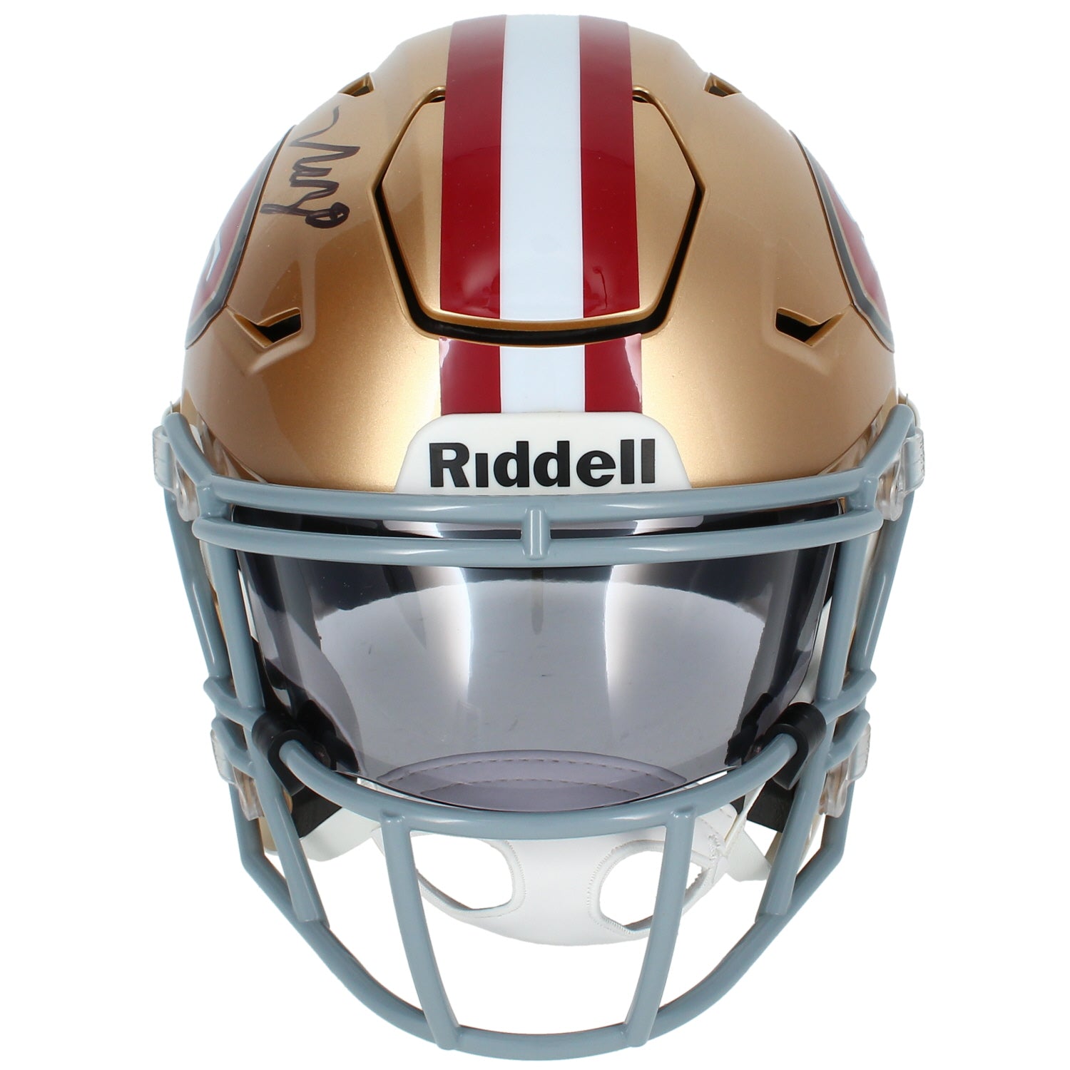 Nick Bosa Autographed San Francisco 49ers SpeedFlex Midi Helmet Beckett