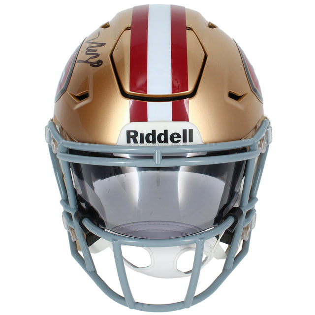 Nick Bosa Autographed San Francisco 49ers SpeedFlex Midi Helmet Beckett