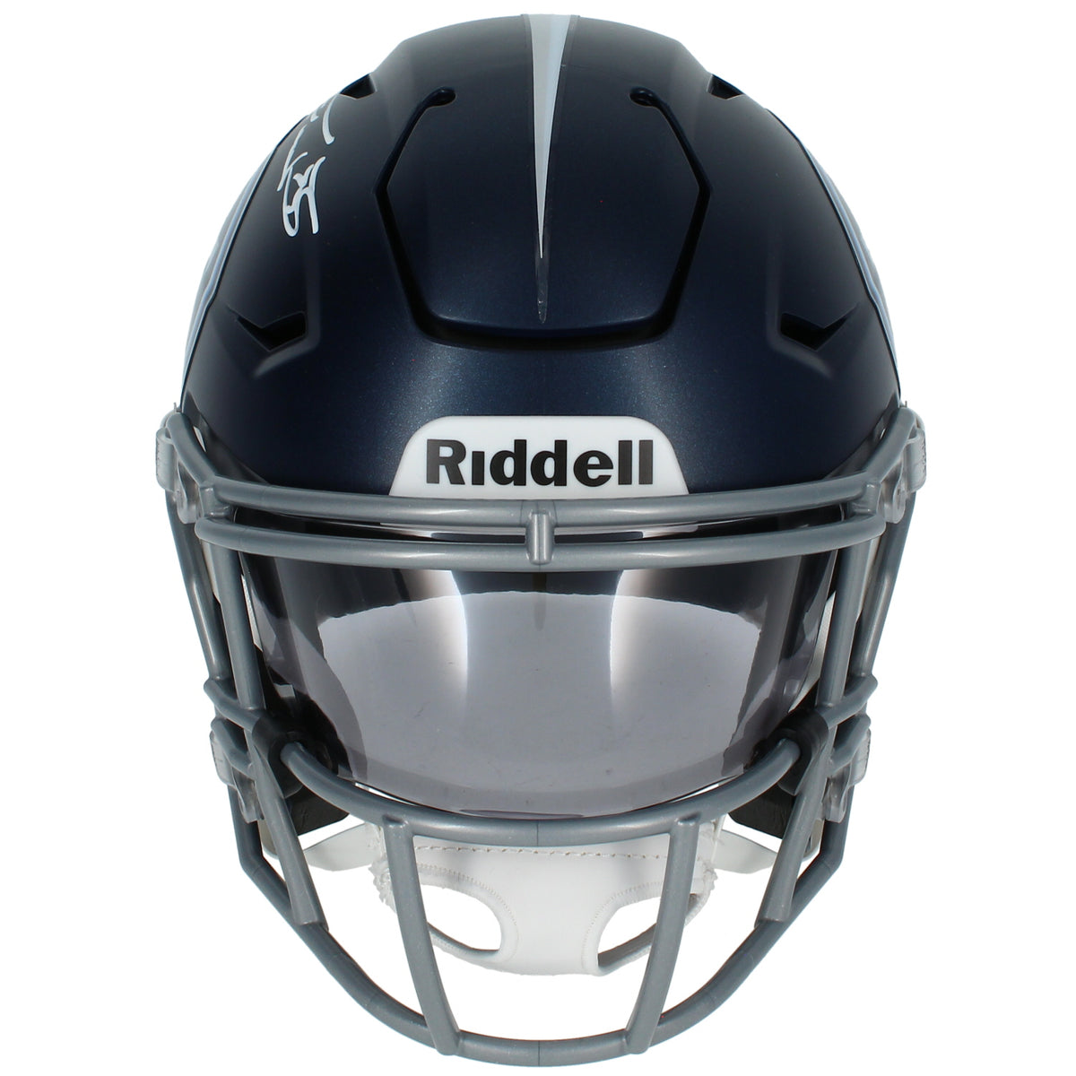 Taylor Lewan Autographed Tennessee Titans SpeedFlex Midi Helmet Beckett