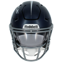 Taylor Lewan Autographed Tennessee Titans SpeedFlex Midi Helmet Beckett