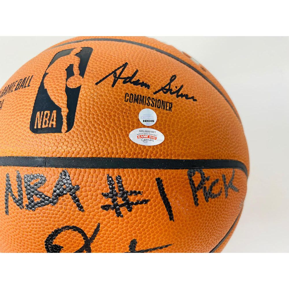 DEANDRE AYTON Autographed Phoenix Suns 2018 NBA #1 Pick Authentic Basketball GDL LE 18/22