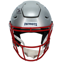 A.J. Brown Autographed New England Patriots SpeedFlex Authentic Helmet Beckett