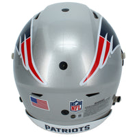 A.J. Brown Autographed New England Patriots SpeedFlex Authentic Helmet Beckett