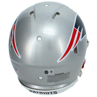 A.J. Brown Autographed New England Patriots Speed Authentic Helmet Beckett