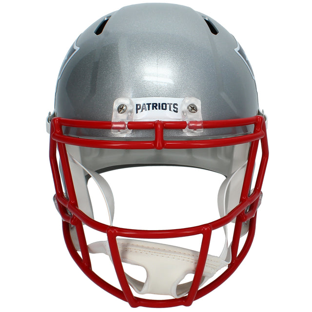 A.J. Brown Autographed New England Patriots Speed Full Size Helmet Beckett