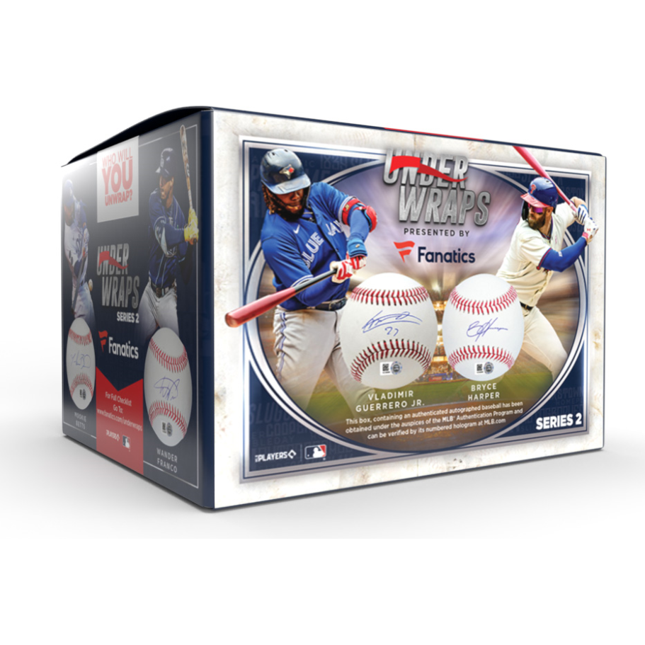 FANATICS UNDER WRAPS MLB Mystery 18 Box Case TROUT, JUDGE, OHTANI, JETER, KOUFAX