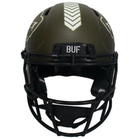 Josh Allen Autographed Buffalo Bills STS Authentic Speed Helmet Beckett