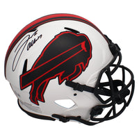 Josh Allen Autographed (Black Ink) Bills Lunar Eclipse Authentic Helmet Beckett