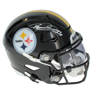 Rod Woodson Autographed Pittsburgh Steelers Speedflex Midi Helmet Beckett