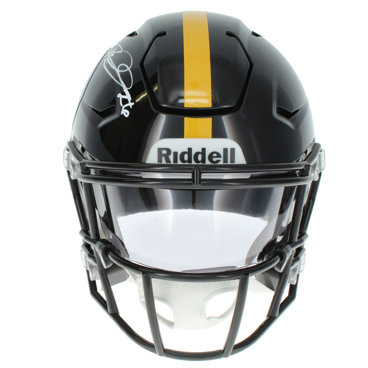 Rod Woodson Autographed Pittsburgh Steelers Speedflex Midi Helmet Beckett