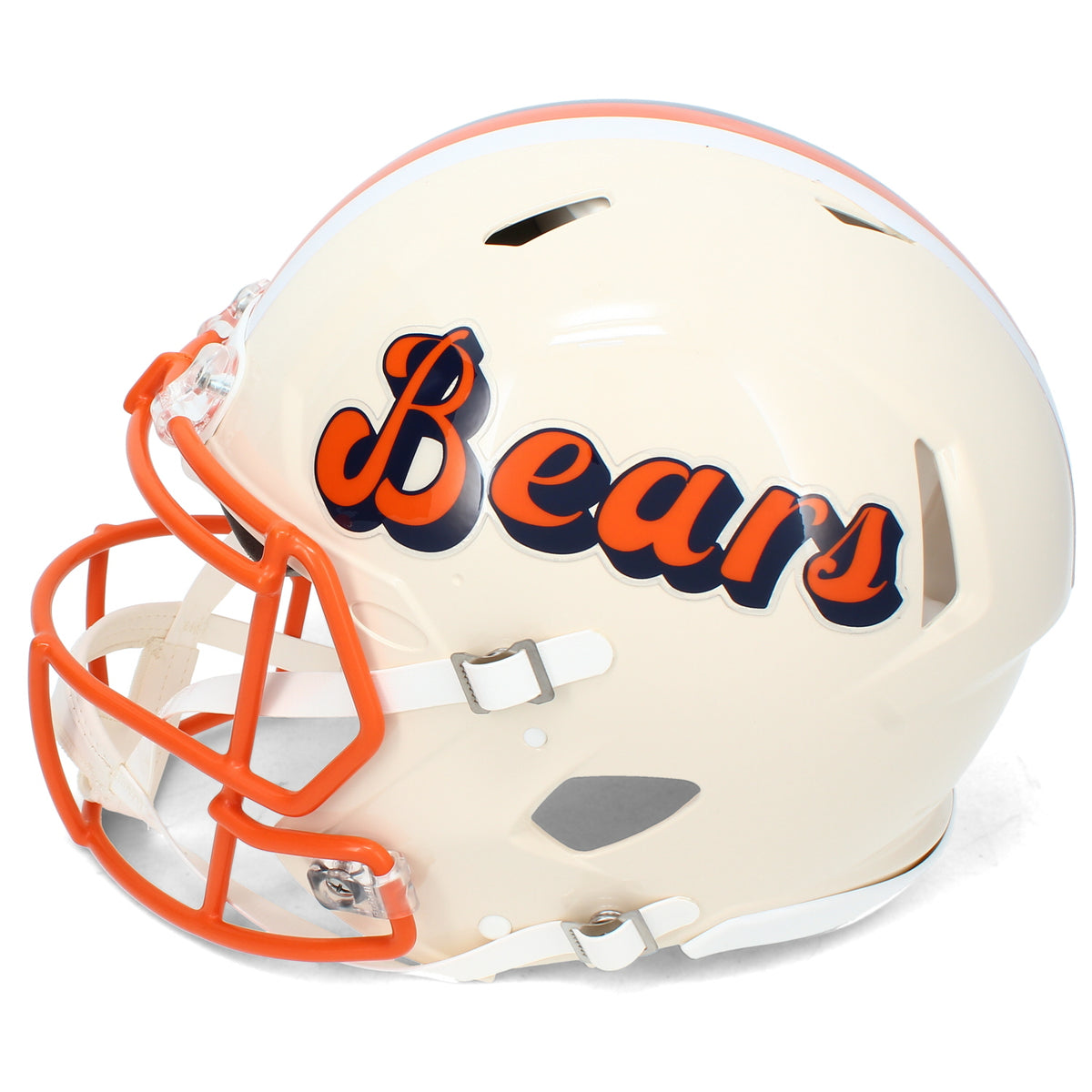 Devin Hester Autographed Chicago Bears 1936 Tribute Speed Authentic Helmet Beckett