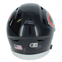 Devin Hester Autographed Chicago Bears Speedflex MIDI Helmet Beckett Witnessed