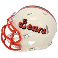 Devin Hester Autographed Chicago Bears RETRO Speed Mini Helmet Beckett Witnessed