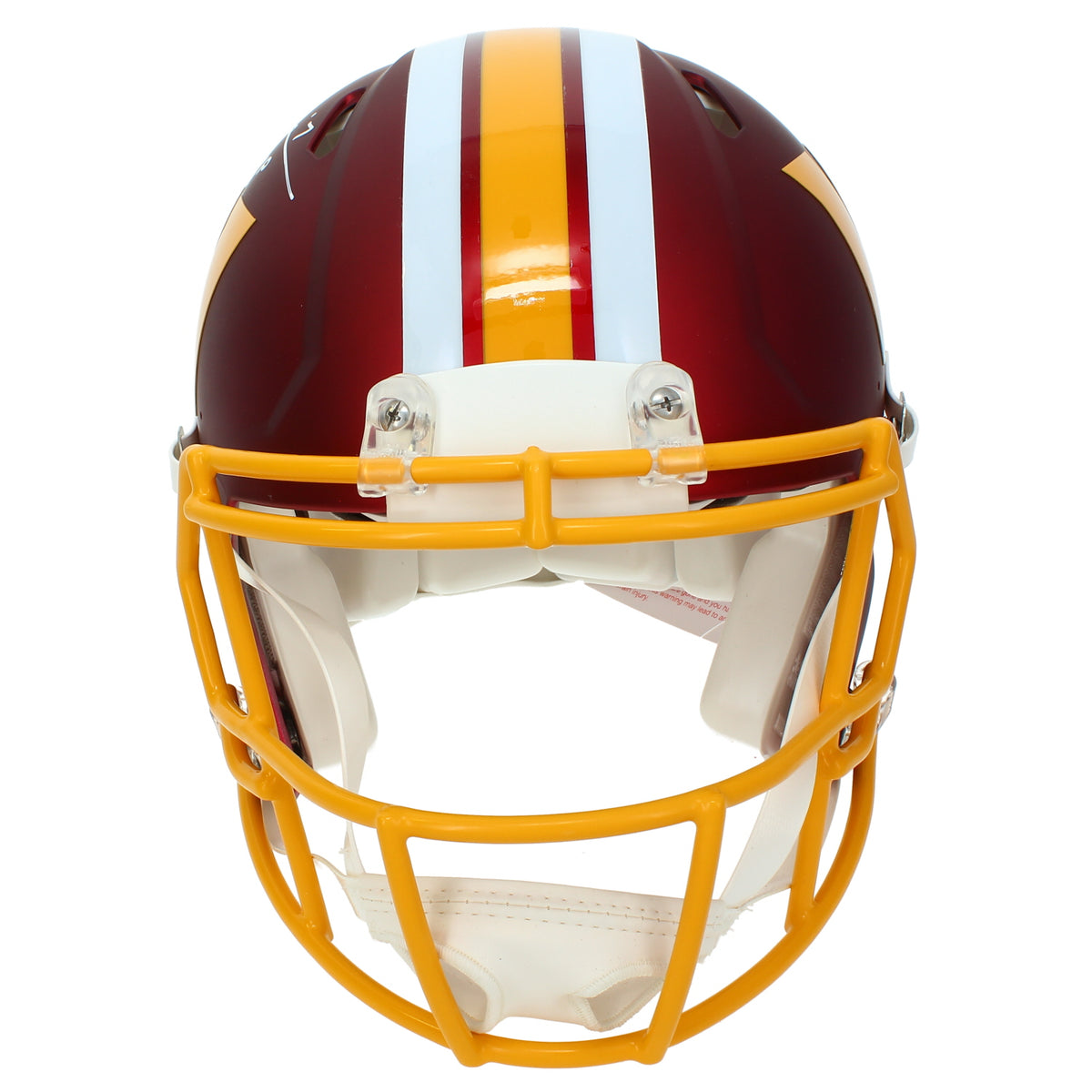 Joe Theismann Autographed/Inscribed "83 MVP" Washington Commanders Maroon 2025 Alternate Speed Authentic Helmet Beckett