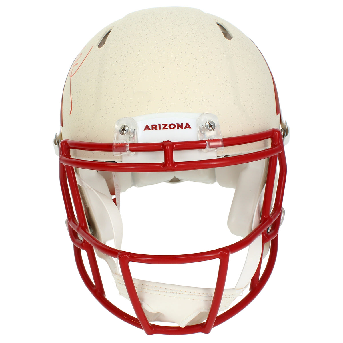 Kurt Warner Autographed Arizona Cardinals 2025 White Rivalries Speed Authentic Helmet Beckett