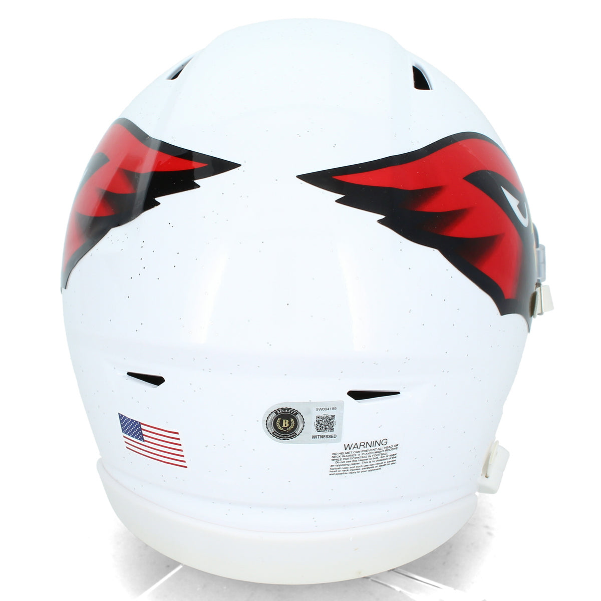 Kurt Warner Autographed Arizona Cardinals Speedflex Midi Helmet Beckett