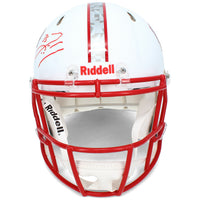 Zach Thomas Autographed Texas Tech Red Raiders Black Galvaniced Speed Authentic Helmet Beckett