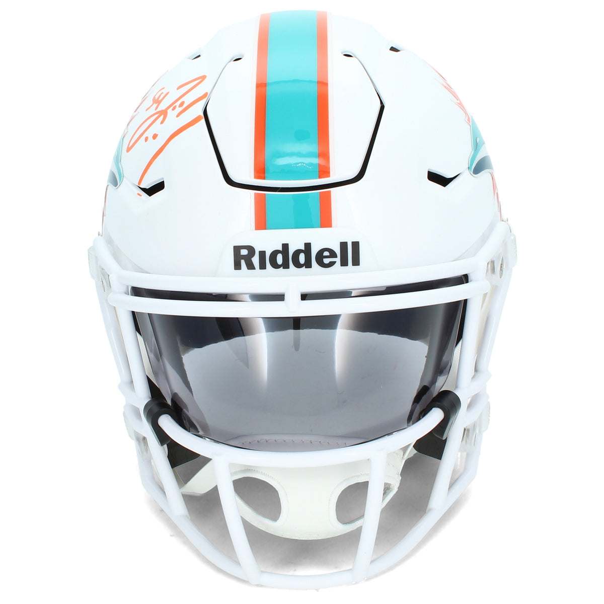 Zach Thomas Autographed Miami Dolphins Speedflex Midi Helmet Beckett Witnessed