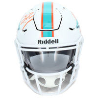 Zach Thomas Autographed Miami Dolphins Speedflex Midi Helmet Beckett Witnessed
