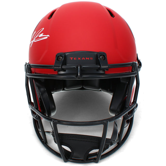 Andre Johnson Autographed Houston Texans RAVE Speed Authentic Helmet Beckett