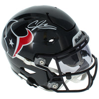 Andre Johnson Autographed Houston Texans SpeedFlex MIDI Helmet Beckett Witnessed