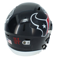 Andre Johnson Autographed Houston Texans SpeedFlex MIDI Helmet Beckett Witnessed