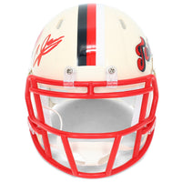Andre Johnson Autographed Houston Texans RETRO Speed Mini Helmet Beckett