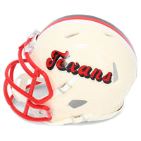 Andre Johnson Autographed Houston Texans RETRO Speed Mini Helmet Beckett