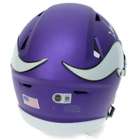 Warren Moon Autographed "HOF '06" Vikings Speedflex Midi Helmet Beckett