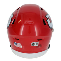 Warren Moon Autographed/Inscribed "HOF '06" Kansas City Chiefs Speedflex Midi Helmet Beckett