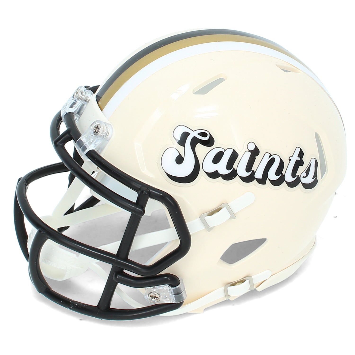 Ricky Williams Autographed New Orleans Saints RETRO Speed Mini Helmet Beckett
