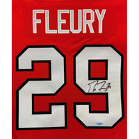 MARC-ANDRE FLEURY Autographed Chicago Blackhawks Red Jersey FANATICS