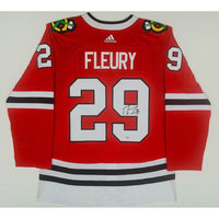MARC-ANDRE FLEURY Autographed Chicago Blackhawks Authentic Jersey FANATICS