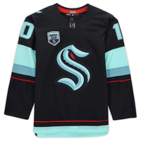 MATT BENIERS Autographed Seattle Kraken "1st Kraken Draft Pick" Authentic Navy Jersey FANATICS