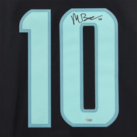 MATT BENIERS Autographed Inaugural Season Patch Seattle Kraken Navy Jersey FANATICS