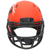 Anthony Munoz Autographed Cincinnati Bengals RAVE Speed Mini Helmet Beckett