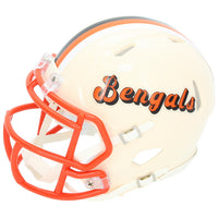 Anthony Munoz Autographed Cincinnati Bengals RETRO Speed Mini Helmet Beckett