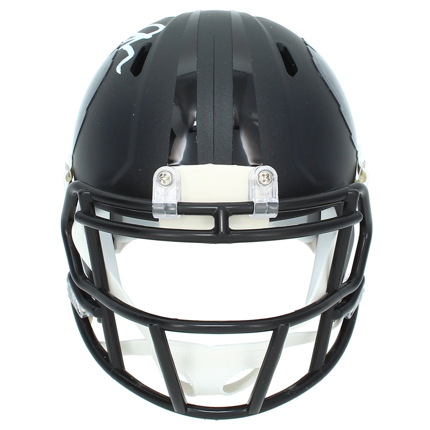 Terrell Suggs Autographed Baltimore Ravens Black 2026 Alternate Speed Mini Helmet Beckett