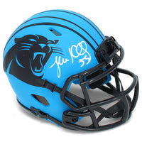 Luke Kuechly Autographed Carolina Panthers RAVE Speed Mini Helmet Beckett