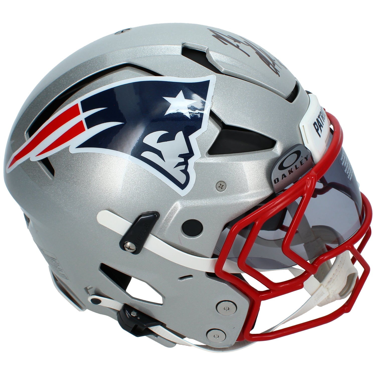 Rob Gronkowski Autographed New England Patriots Axiom Authentic Helmet Radtke