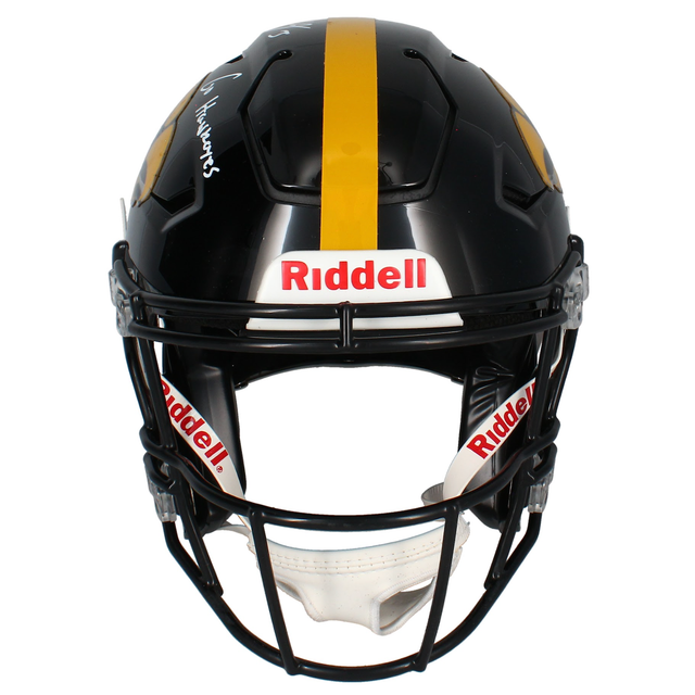 Cooper DeJean Autographed Iowa Hawkeyes Authentic SpeedFlex Helmet Fanatics