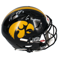 Cooper DeJean Autographed Iowa Hawkeyes Authentic SpeedFlex Helmet Fanatics