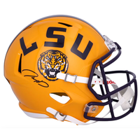 Jayden Daniels Autographed LSU Tigers Full Size Speed Helmet Fanatics