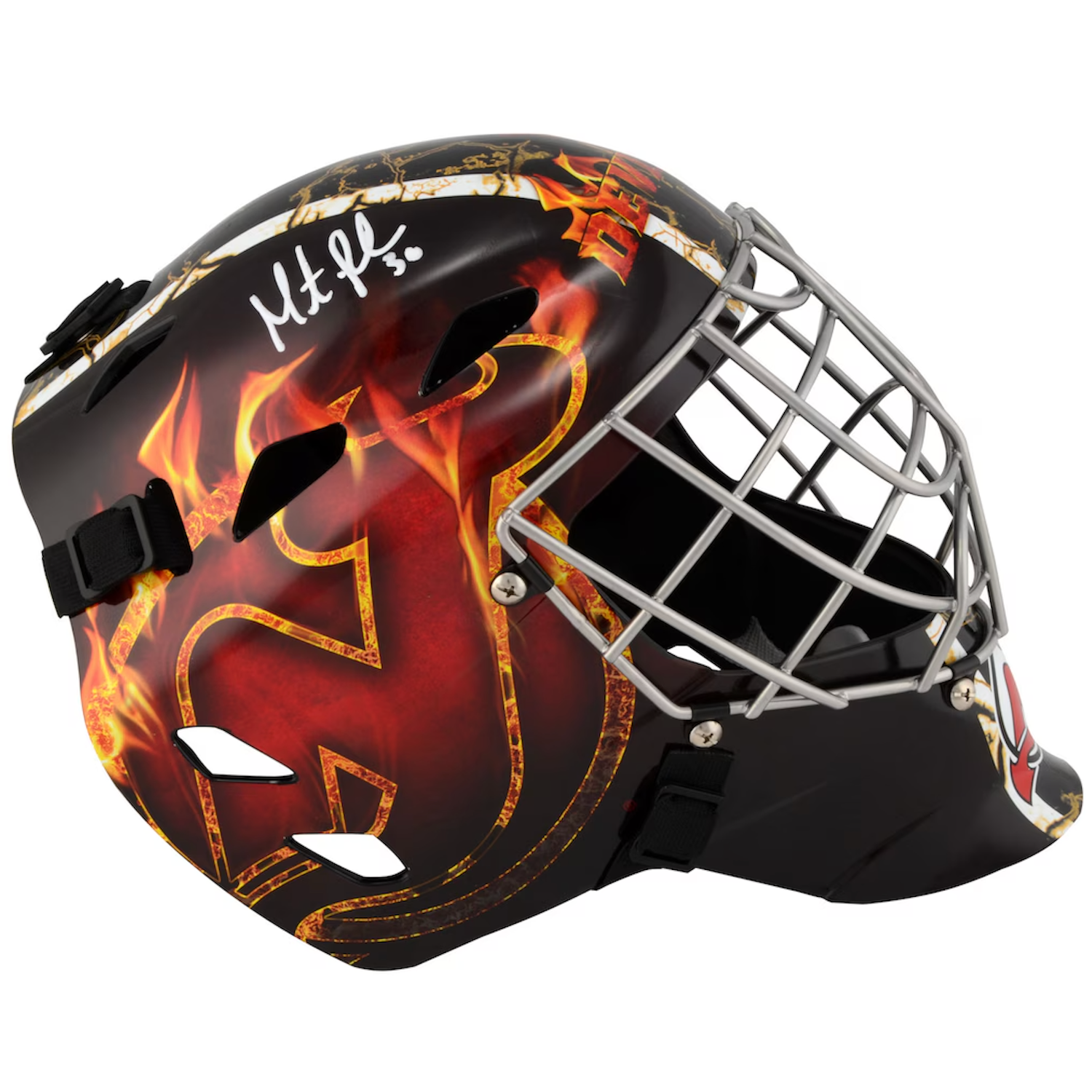 Martin Brodeur Autographed New Jersey Devils Replica Goalie Mask Fanatics