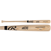 Pete Crow-Armstrong Autographed Rawlings Adirondack Pro Blonde Bat Fanatics
